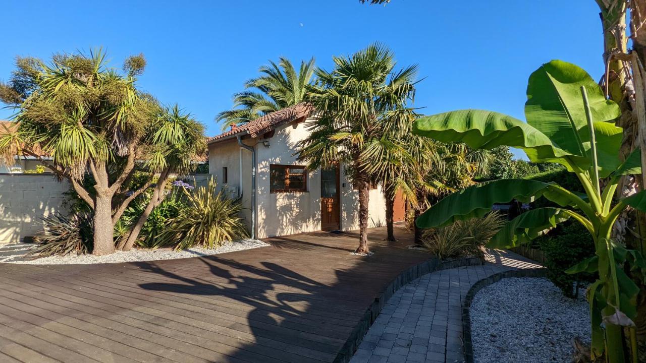 Guest House Au Milieu Des Palmiers Saint-Martin-de-Seignanx Dış mekan fotoğraf